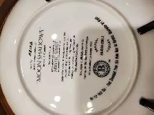 Absolutely stunning, beautiful collector framed wolf plates - Photo 9