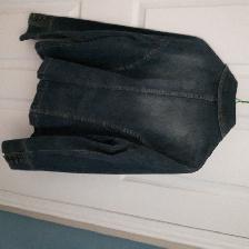 VESTE NEUVE EN DENIM CONTRASTE, GRANDEUR MEDIUM FEMME: $15.00 - Photo 2
