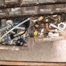 100’s Of Small Parts,Fittings,Fasteners,Electrical Cabinet 15.00 - Photo 3