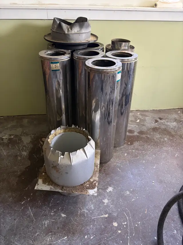 7" factory build chimney