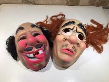 Vintage Halloween masks - 1970’s