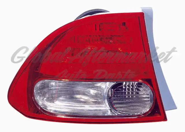 Honda Civic Sedan 2009-2011 Tail Lights Left and Right