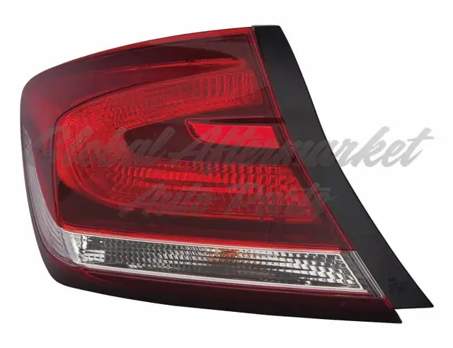 Honda Civic Sedan 2013-2015 Tail Lights Left and Right