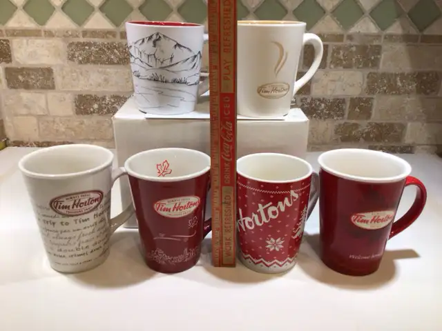 Collectable limited edition Tim Horton’s mugs