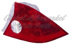 Honda Civic Coupe 2004-2005 Tail Lights Left and Right - Photo 5