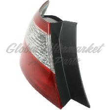Honda Civic Coupe 2006-2008 Tail Lights Left and Right - Photo 2