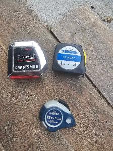 Craftsman-Mastercraft-Rona Measuring Tape Set