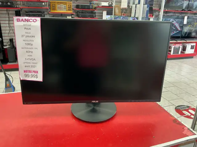 moniteur d’ordinateur Asus 27 po
