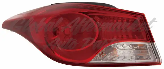 Hyundai Elantra Sedan 2011-2013 Tail Lights Left and Right