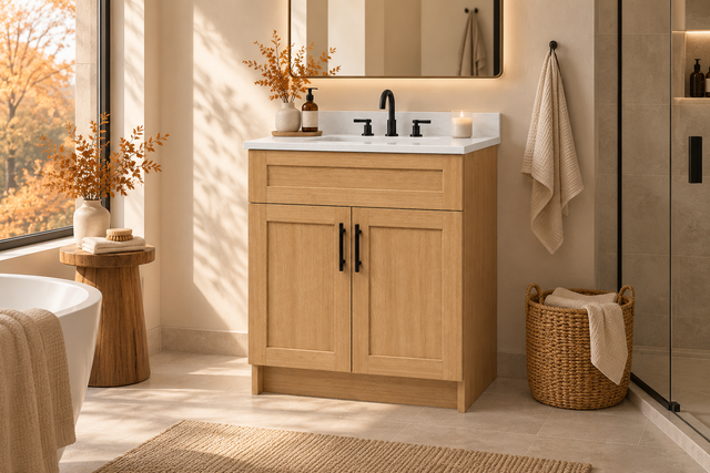 24' Bathroom Vanity – Only $199 with Top Included!
