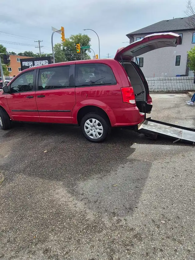 16  Rear Entry Dodge Grand Caravan Wheelchair Accessible Van
