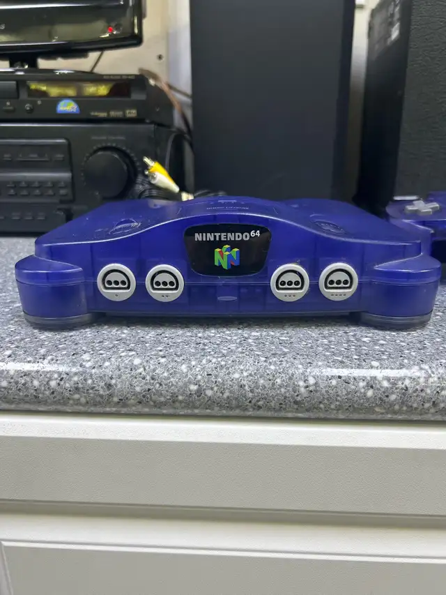 Nintendo 64 Grape purple Edition with Controller