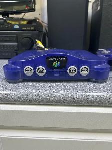 Nintendo 64 Grape purple Edition with Controller