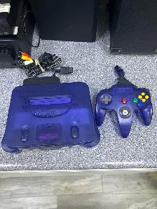Nintendo 64 Grape purple Edition with Controller - Photo 2