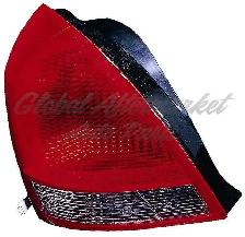Hyundai Elantra Sedan 2001-2003 Tail Lights Left and Right - Photo 4
