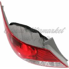 Hyundai Accent Sedan 2012-2014 Tail Lights Left and Right - Photo 3