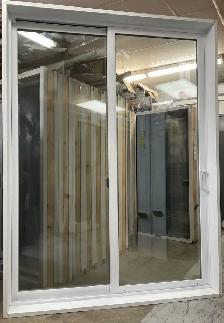 1470PP Porte patio PVC 6′ Minerai de fer 71 1/2 x95 1/2 Gauche - Photo 2