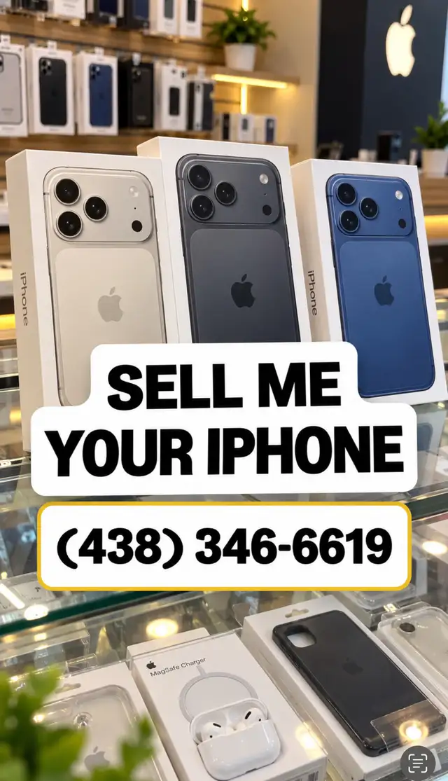 iPhone? We pay top dollar for sealed devices