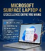 Microsoft Surface Laptop 4, i7-1185G7,16 Go RAM, 256 Go SSD,15''