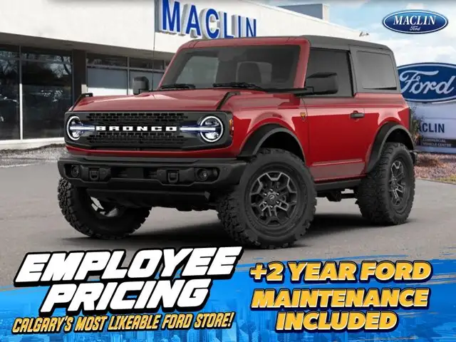 2026 Ford Bronco Badlands | 334A: HIGH/LUX PACKAGE | ADVANCED