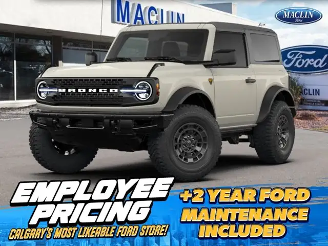 2026 Ford Bronco Badlands | 334A: HIGH/LUX PACKAGE | SASQUATCH