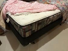 Ensemble Lit double complet (matelas sommier base) - Photo 2