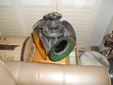 Vintage 4 way railroad switch lantern