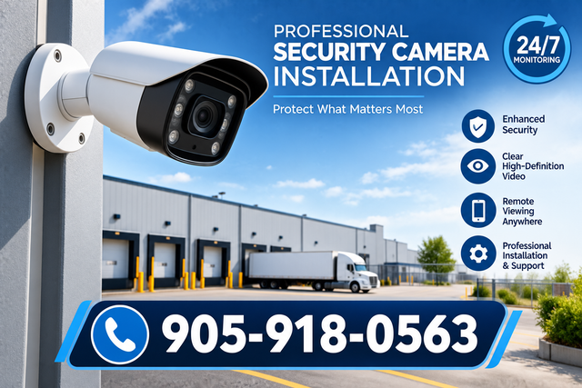 4K Camera Security System – CCTV   Alarm Included