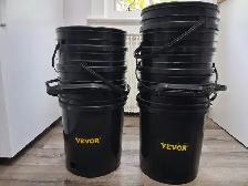 VEVOR RDWC Hydroponic Bucket System   2 Air Pumps