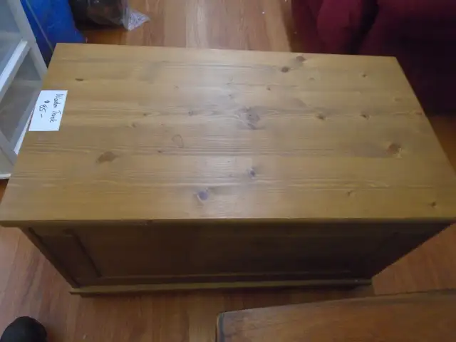 Wooden trunk