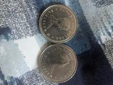 1982 Canada Constitution Silver Dollar Pair - Photo 2