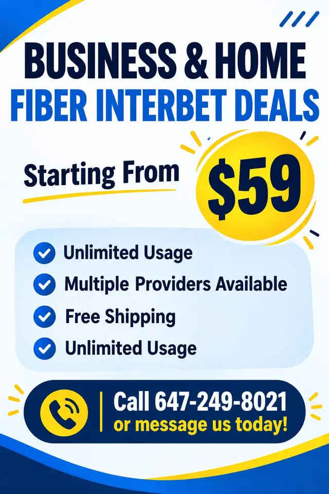 Home & Business Fiber Internet Plans