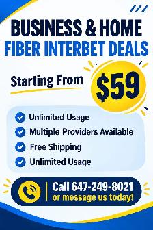 Home & Business Fiber Internet Plans
