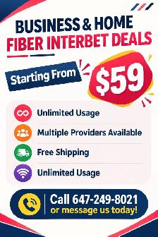 Fiber Internet Plans Starting at $59