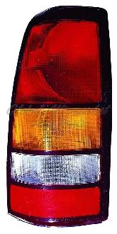Gmc Pickup Gmc Sierra Hybrid 2005-2007 Tail Lamp Left Fleet