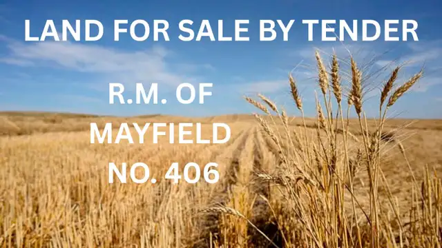 LAND FOR SALE BY TENDER