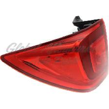 Honda Pilot 2016-2018 Tail Lamp Left Without Smoked Lens For - Photo 4