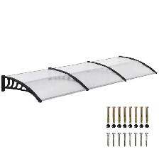 Awning Door Canopy, 120' x 40', Polycarbonate Front Door Outdoor - Photo 2