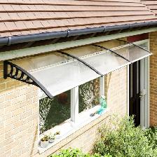 Awning Door Canopy, 120' x 40', Polycarbonate Front Door Outdoor - Photo 7