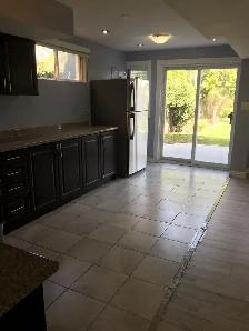 2 bedroom legal walkout basement for rent in brampton