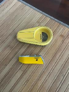 COHIBA LIGHTER AND ASHTRAY