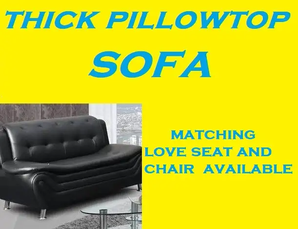 WAREHOUSE LIQUIDATION SALE FOR Luxury Pillow Top Tufted SOFA.