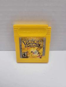 Gameboy Pokemon Yellow Pikachu Edition