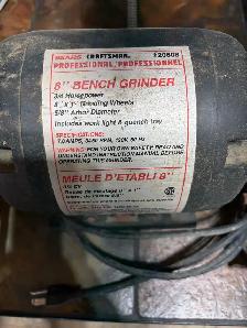 Craftsman Professional 8" Bench Grinder - Photo 3