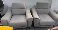 CURVEDARM LIVING ROOM ARM CHAIR WITH ADJUSTABLE HEAD REST .. - Photo 7