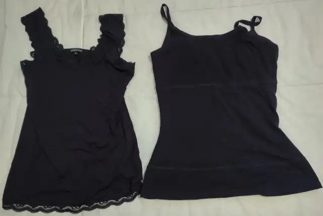 Three black tops.