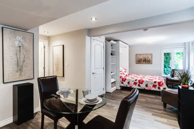 Fully Furnished Studio Suite | $1,600/Mo All Inclusive