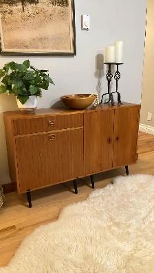 Mid century modern TECK TEAK Modular. Sideboard, credenza, bar, - Photo 2
