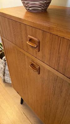 Mid century modern TECK TEAK Modular. Sideboard, credenza, bar, - Photo 3