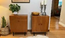 Mid century modern TECK TEAK Modular. Sideboard, credenza, bar, - Photo 8